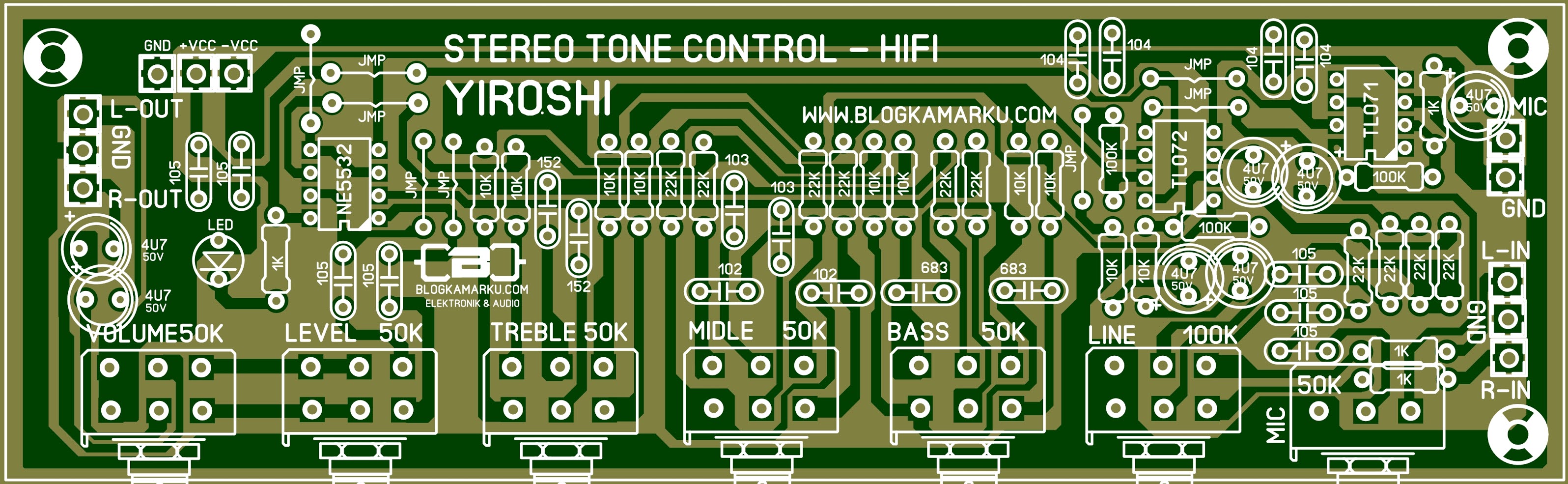 Detail Skema Tone Control Yang Bagus Nomer 34