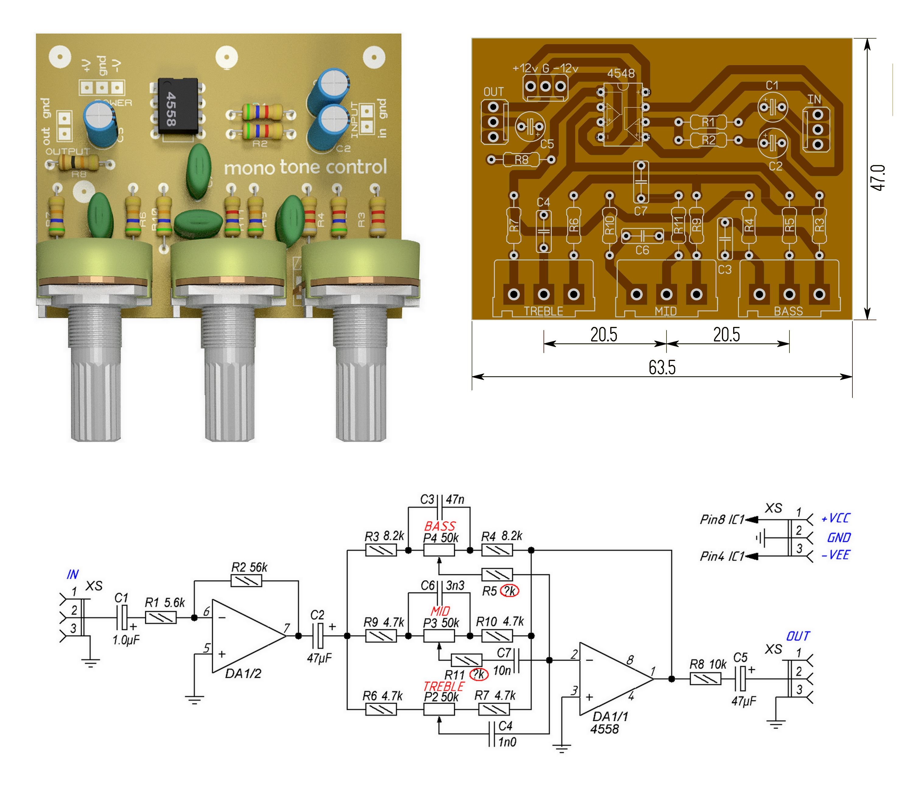 Detail Skema Tone Control Yang Bagus Nomer 42