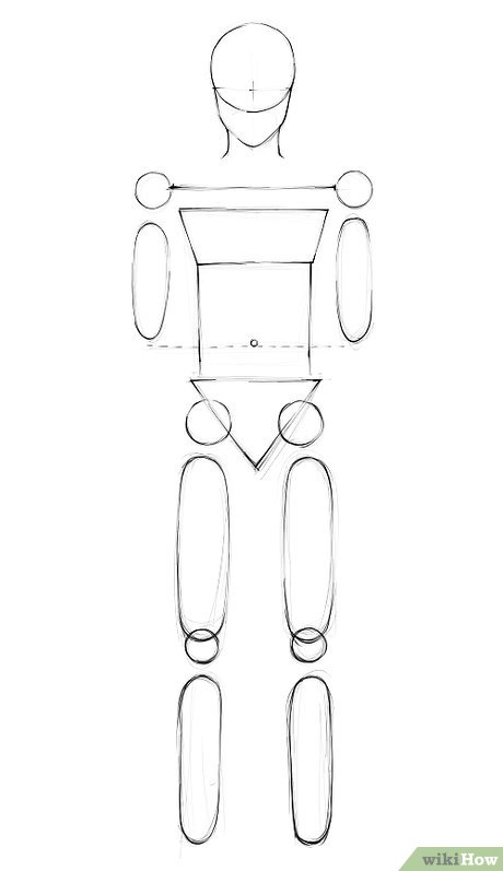 Detail Sket Gambar Orang Nomer 21