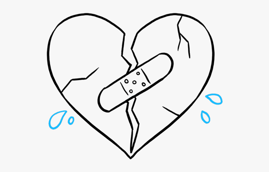 Detail Sketches Of Broken Heart Nomer 23