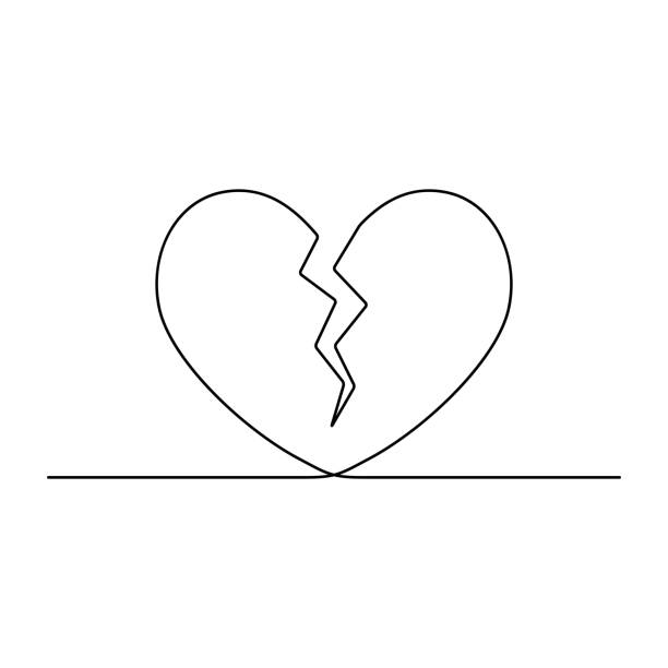 Detail Sketches Of Broken Heart Nomer 52
