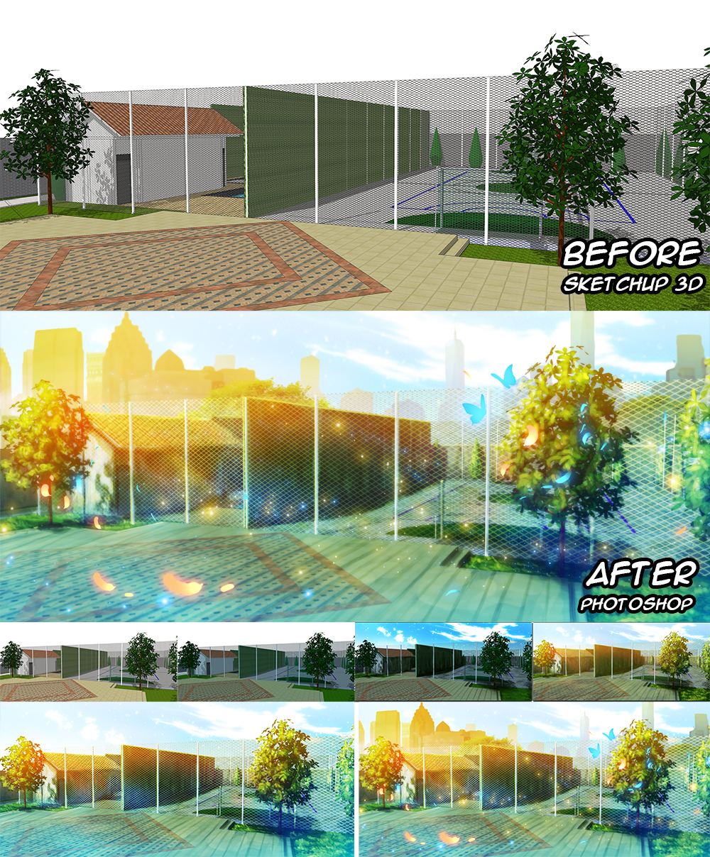 Detail Sketchup Background Nomer 45