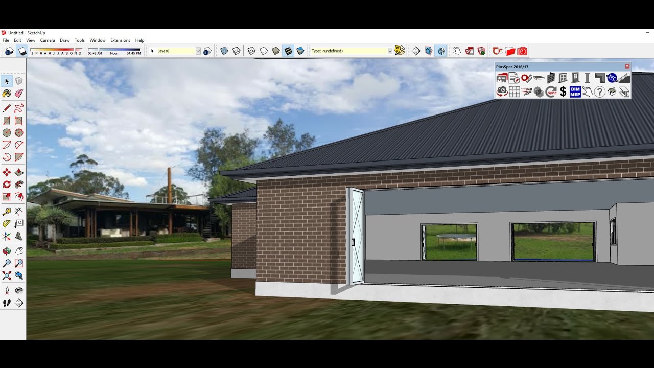 Detail Sketchup Background Nomer 46