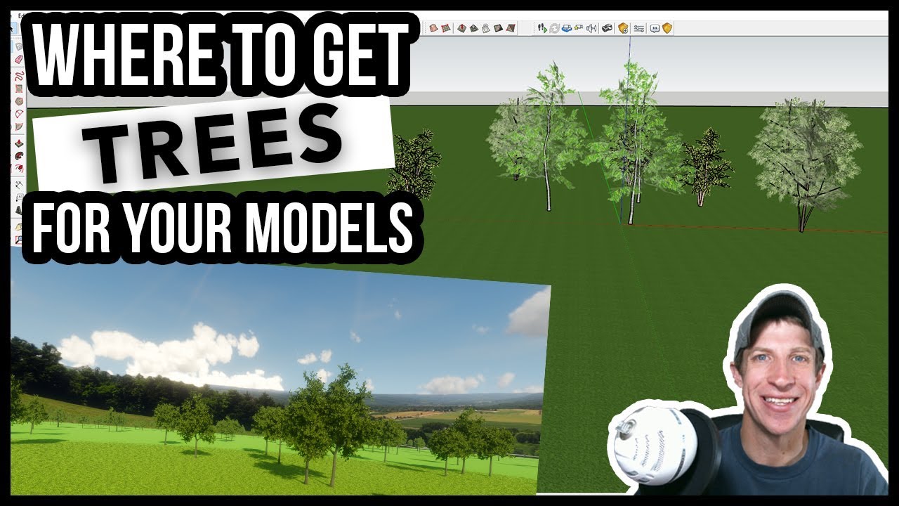 Detail Sketchup Background Image Download Nomer 27