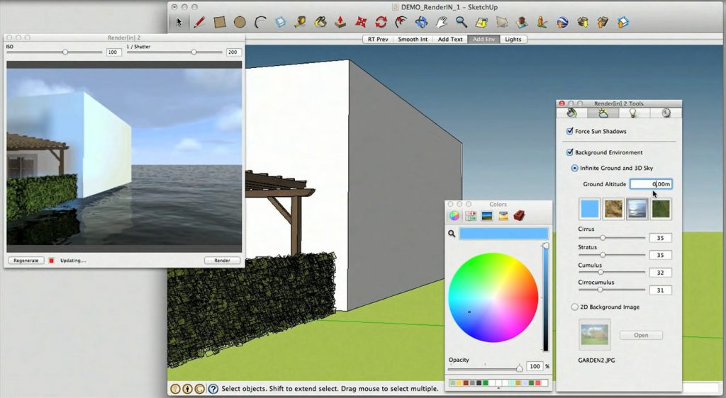 Detail Sketchup Background Image Download Nomer 48