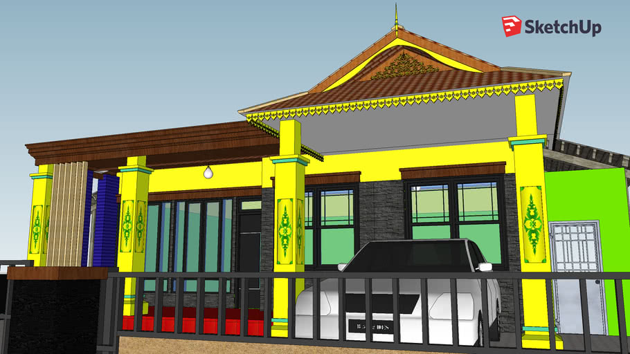 Detail Sketcup Gambar Desain Nomer 20