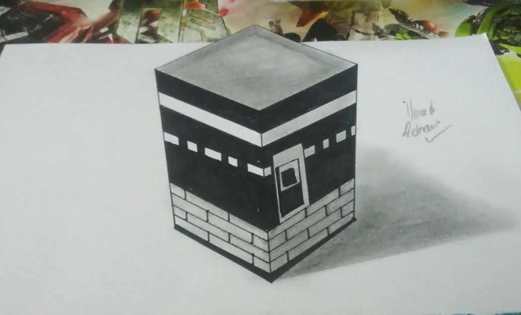 Detail Sketsa 3 Dimensi Nomer 17