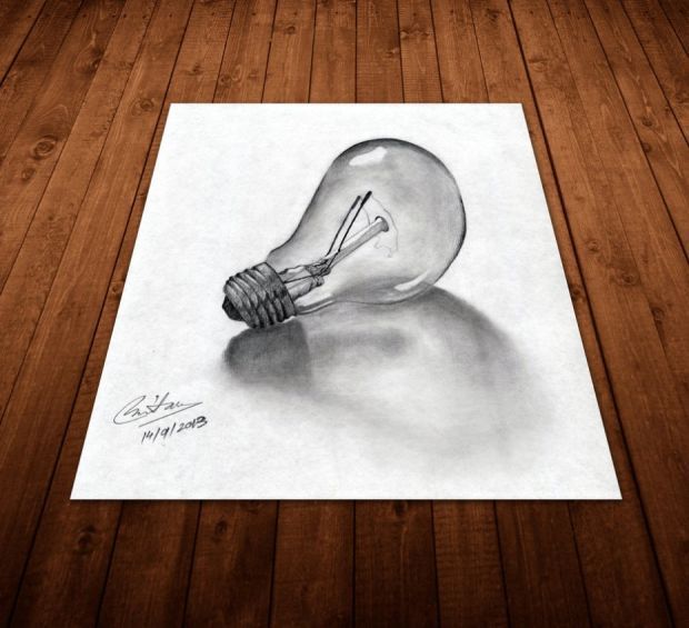 Detail Sketsa 3 Dimensi Nomer 20