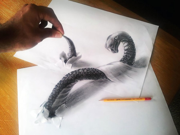 Detail Sketsa 3 Dimensi Nomer 32
