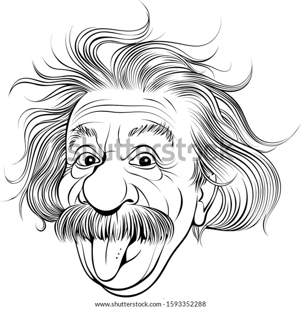 Sketsa Albert Einstein - KibrisPDR