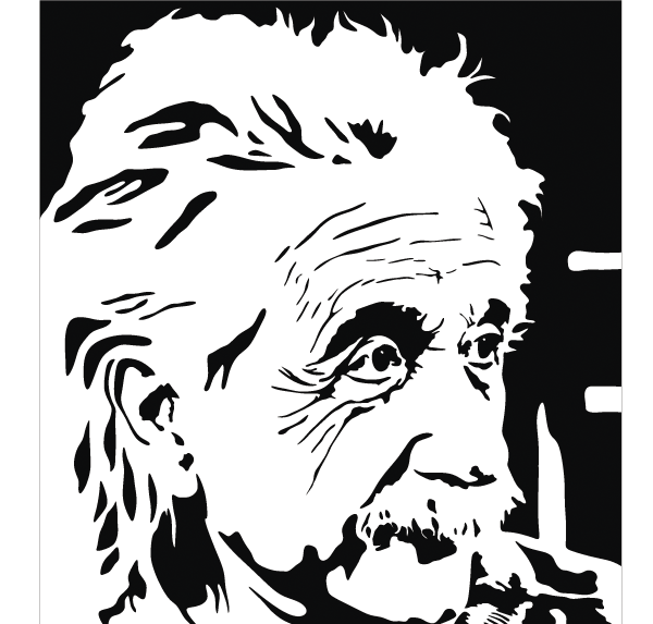 Detail Sketsa Albert Einstein Nomer 14