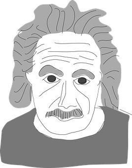 Detail Sketsa Albert Einstein Nomer 9