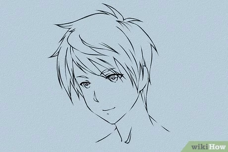 Detail Sketsa Anime Simple Nomer 42