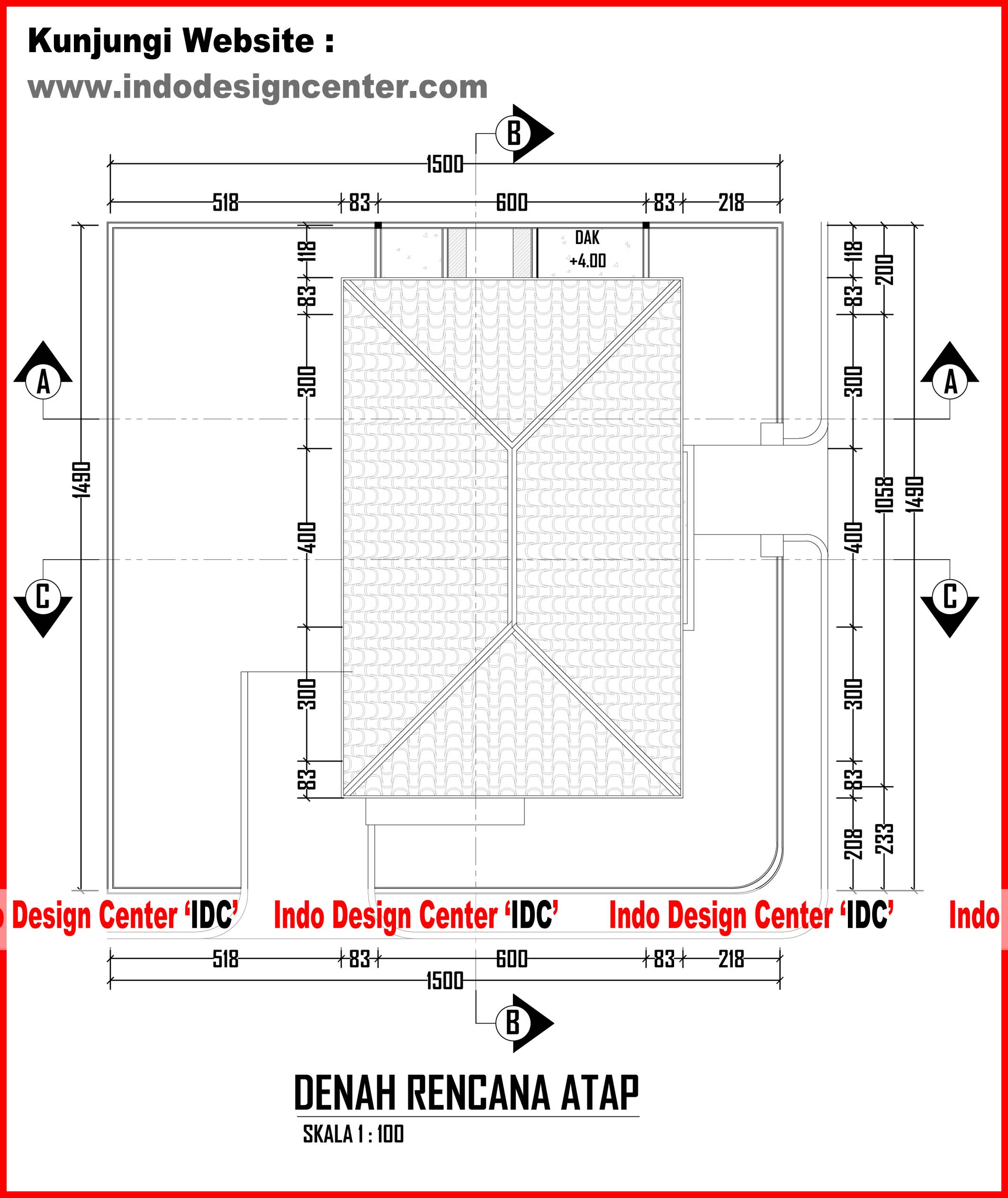 Detail Sketsa Atap Rumah Nomer 13