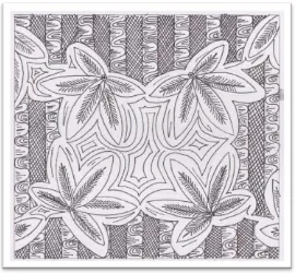 Detail Sketsa Batik Daun Nomer 47