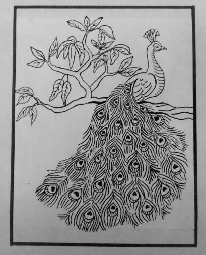 Detail Sketsa Batik Flora Dan Fauna Nomer 30