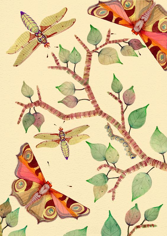 Detail Sketsa Batik Flora Dan Fauna Nomer 32