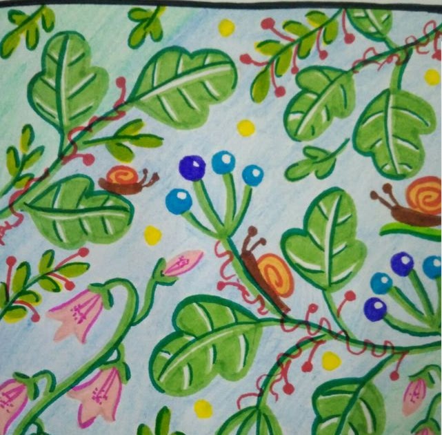 Detail Sketsa Batik Flora Dan Fauna Nomer 45