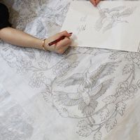 Detail Sketsa Batik Flora Dan Fauna Nomer 50