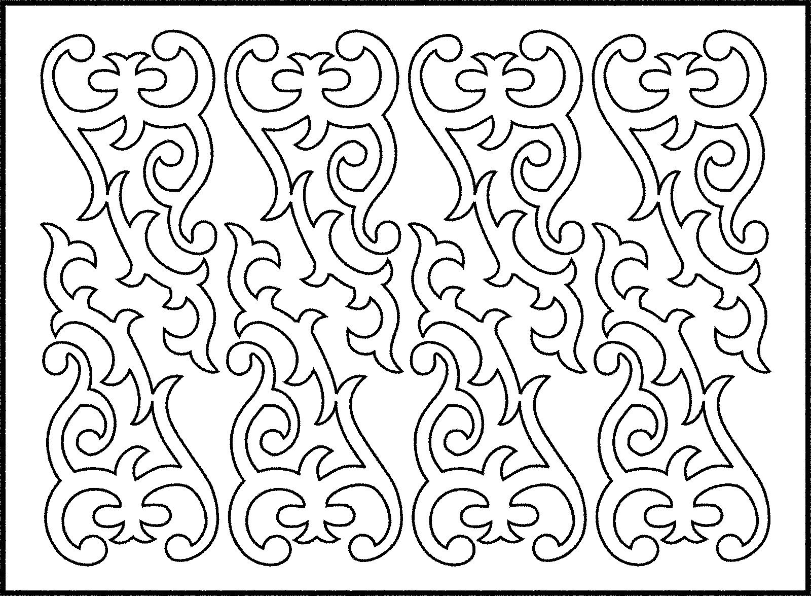 Detail Sketsa Batik Termudah Nomer 24
