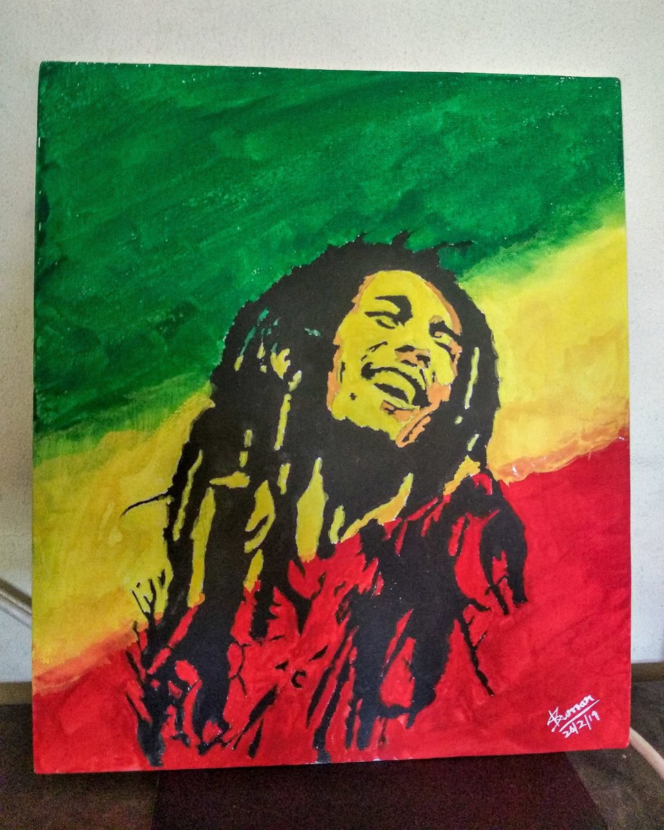 Detail Sketsa Bob Marley Nomer 19