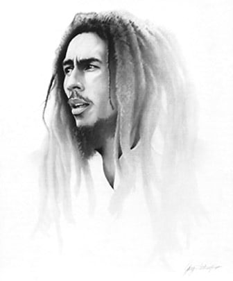 Detail Sketsa Bob Marley Nomer 32