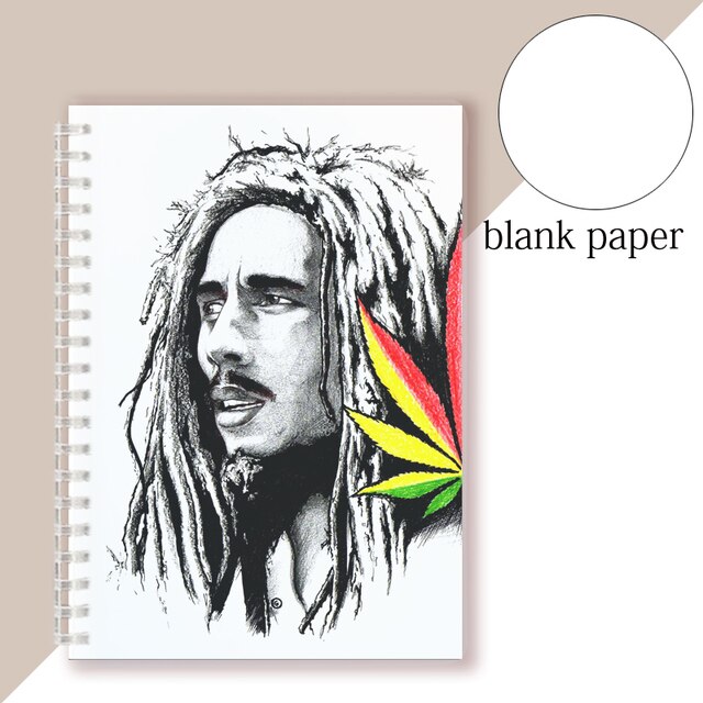 Detail Sketsa Bob Marley Nomer 42