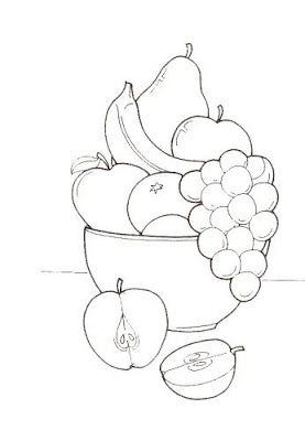Detail Sketsa Buah Buahan Dalam Keranjang Nomer 23