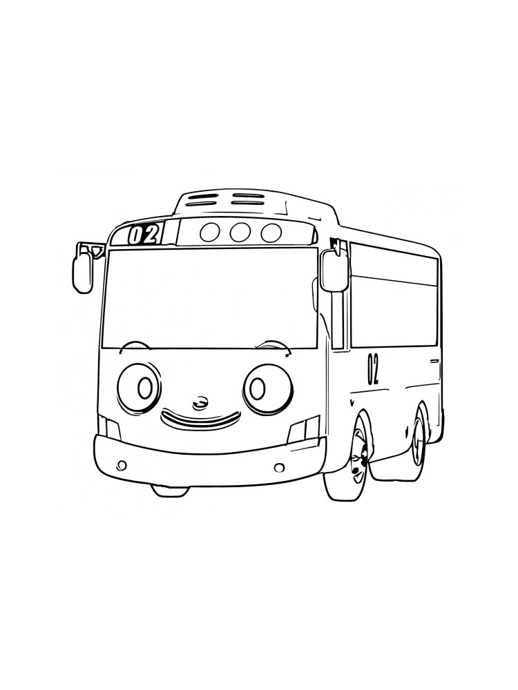 Detail Sketsa Bus Tayo Nomer 13