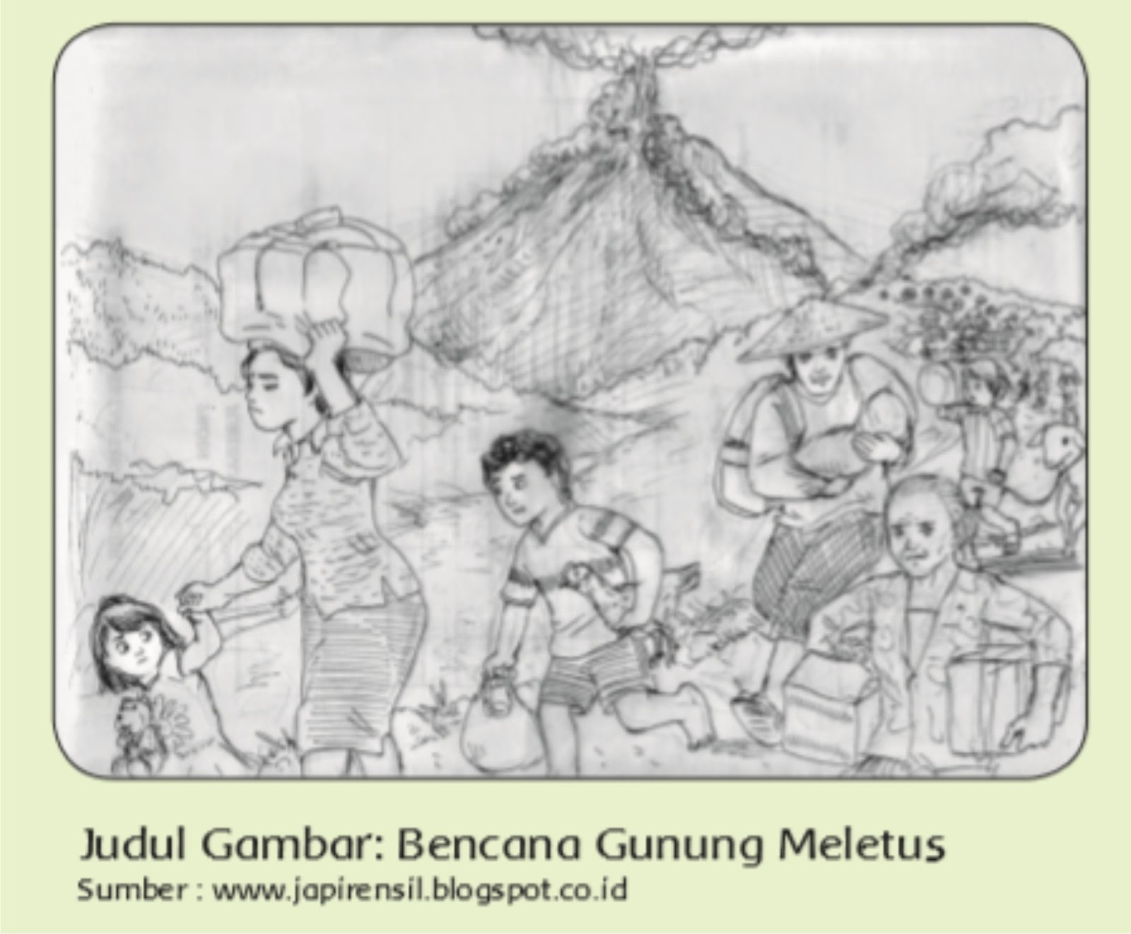 Detail Sketsa Cerita Bergambar Nomer 7