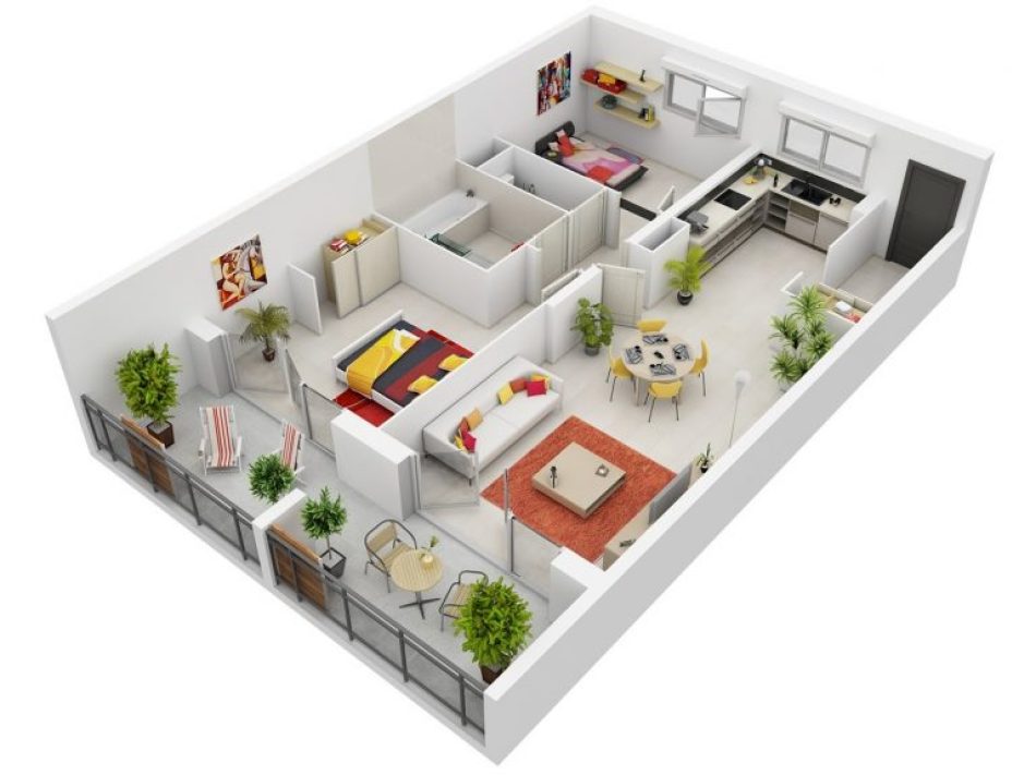 Detail Sketsa Dapur Dan Kamar Mandi Nomer 24