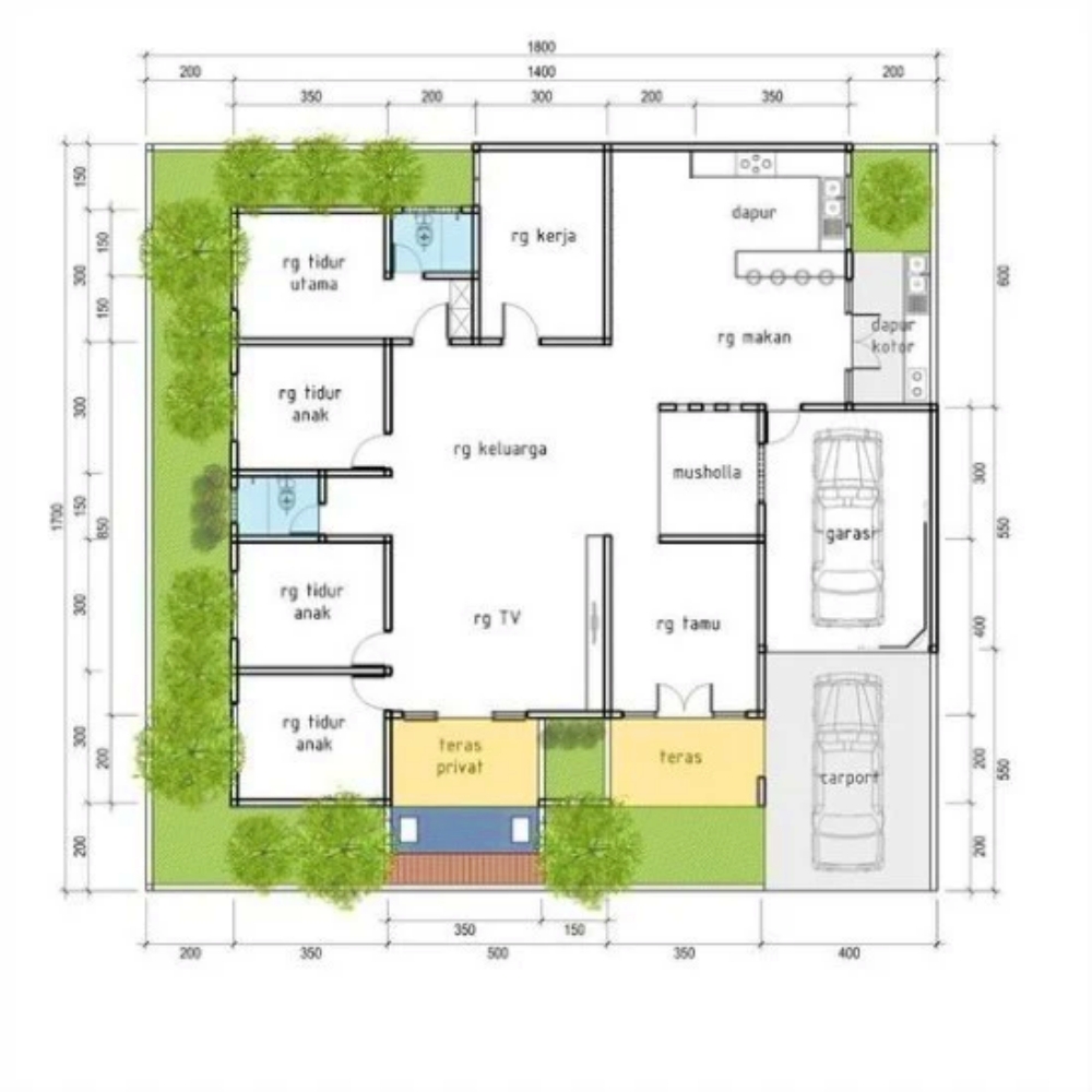 Detail Sketsa Dapur Dan Kamar Mandi Nomer 32
