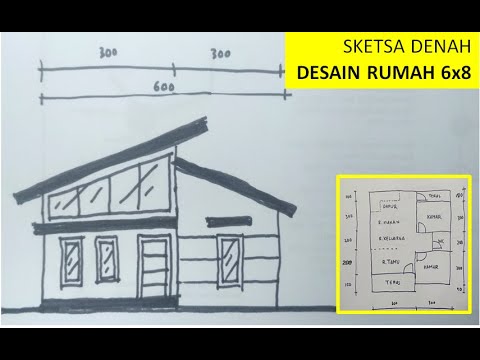 Detail Sketsa Denah Rumah Nomer 11