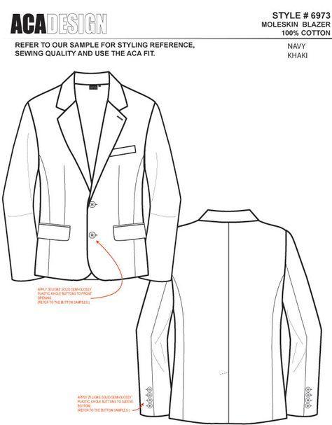 Detail Sketsa Desain Baju Pria Nomer 31