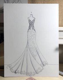 Sketsa Desain Gaun - KibrisPDR