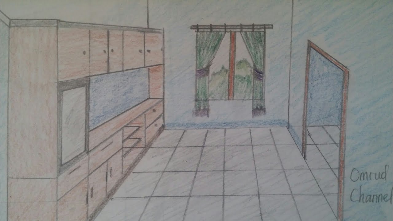 Detail Sketsa Desain Interior Rumah Nomer 16