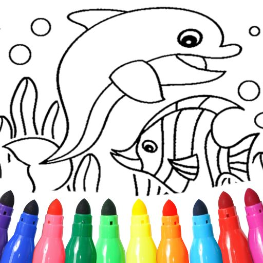 Detail Sketsa Dolphin Nomer 22