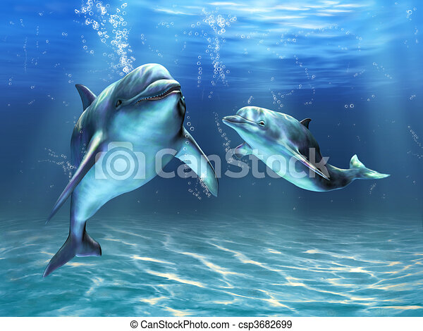 Detail Sketsa Dolphin Nomer 37