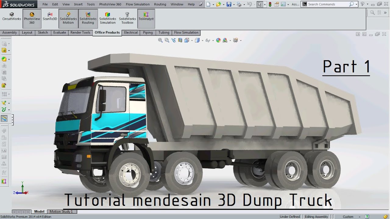 Detail Sketsa Dump Truck Nomer 27