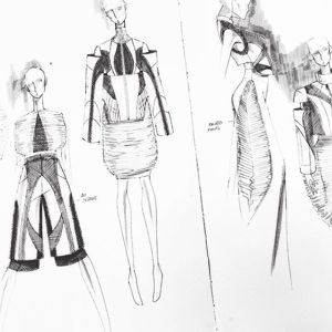 Detail Sketsa Fashion Design Nomer 38