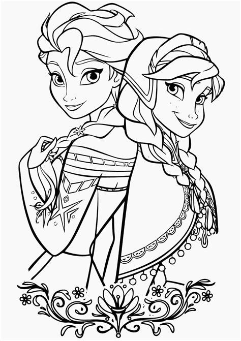 Detail Sketsa Frozen Mewarnai Nomer 11