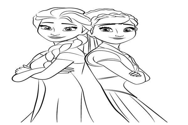 Detail Sketsa Frozen Mewarnai Nomer 21