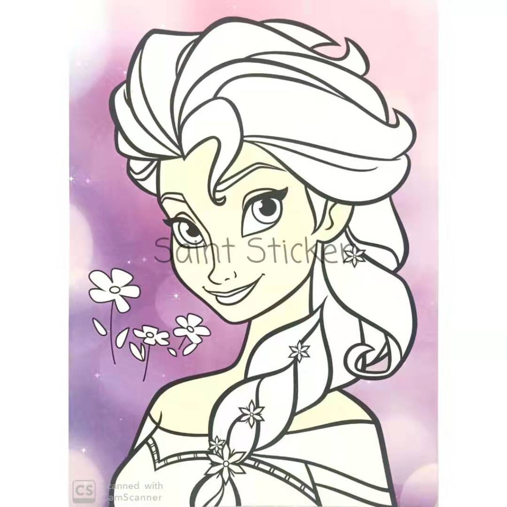 Detail Sketsa Frozen Mewarnai Nomer 31