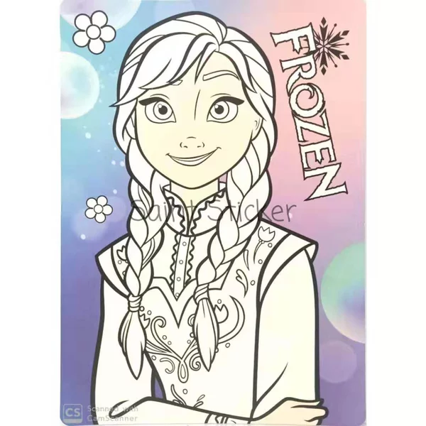 Detail Sketsa Frozen Mewarnai Nomer 35
