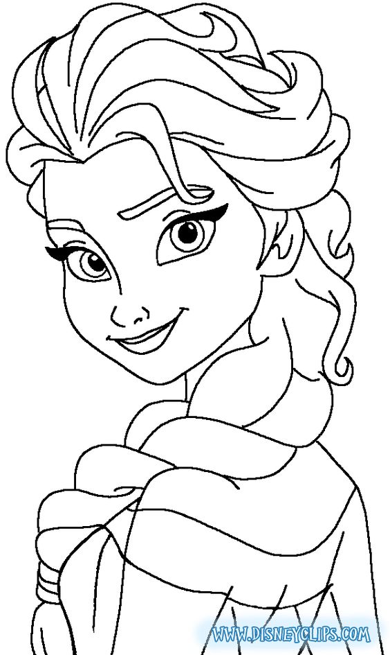Detail Sketsa Frozen Mewarnai Nomer 44