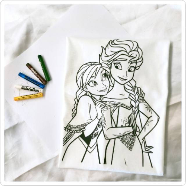 Detail Sketsa Frozen Mewarnai Nomer 48