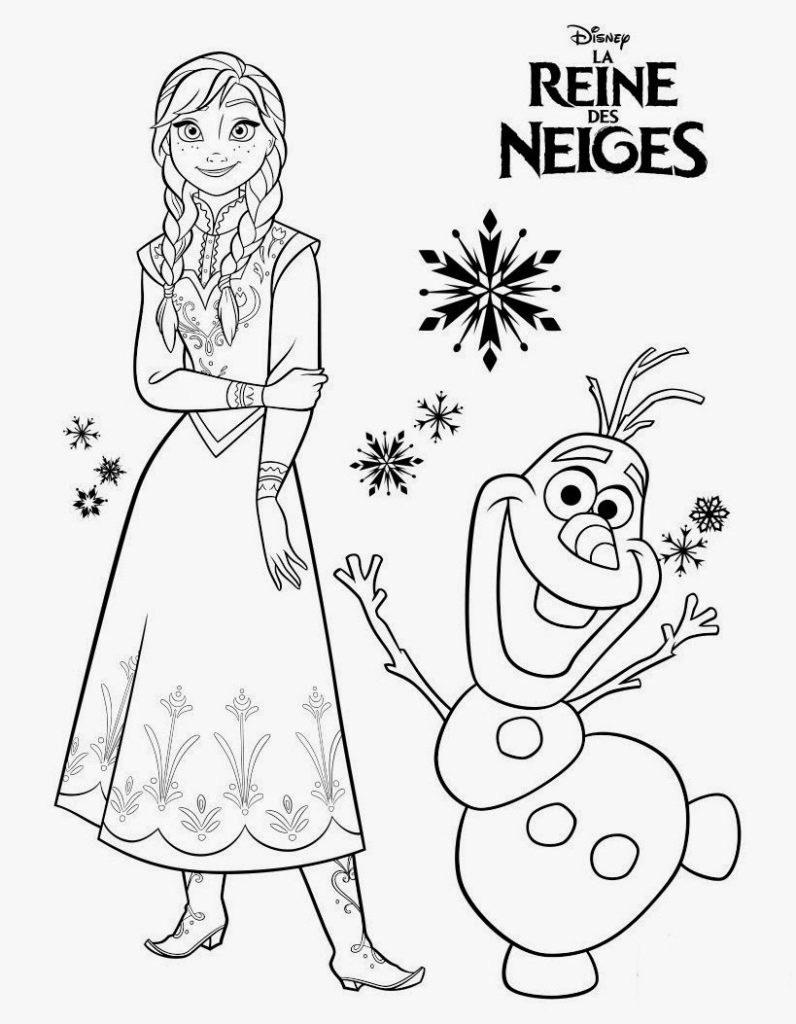 Detail Sketsa Frozen Mewarnai Nomer 50