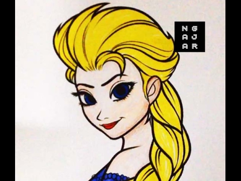 Detail Sketsa Frozen Mewarnai Nomer 51