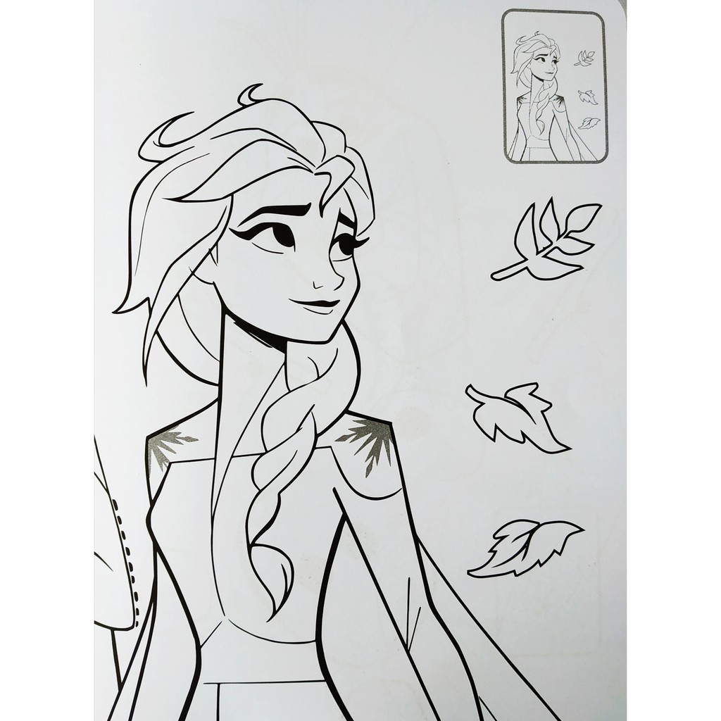 Detail Sketsa Frozen Mewarnai Nomer 52