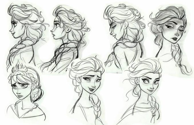 Detail Sketsa Frozen Mewarnai Nomer 53